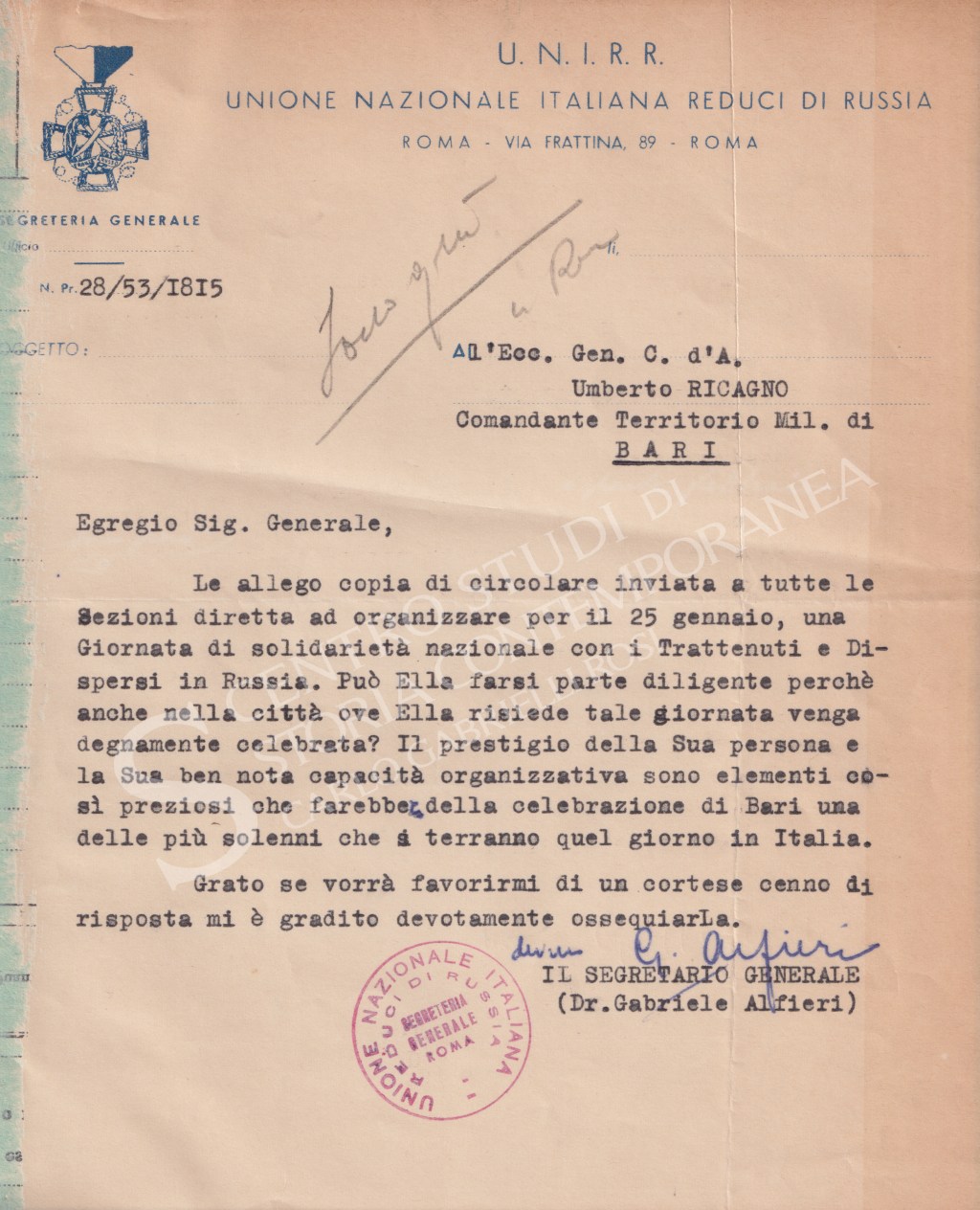 Prigionieri italiani in Unione Sovietica – Fondo Italo&nbsp;Cati