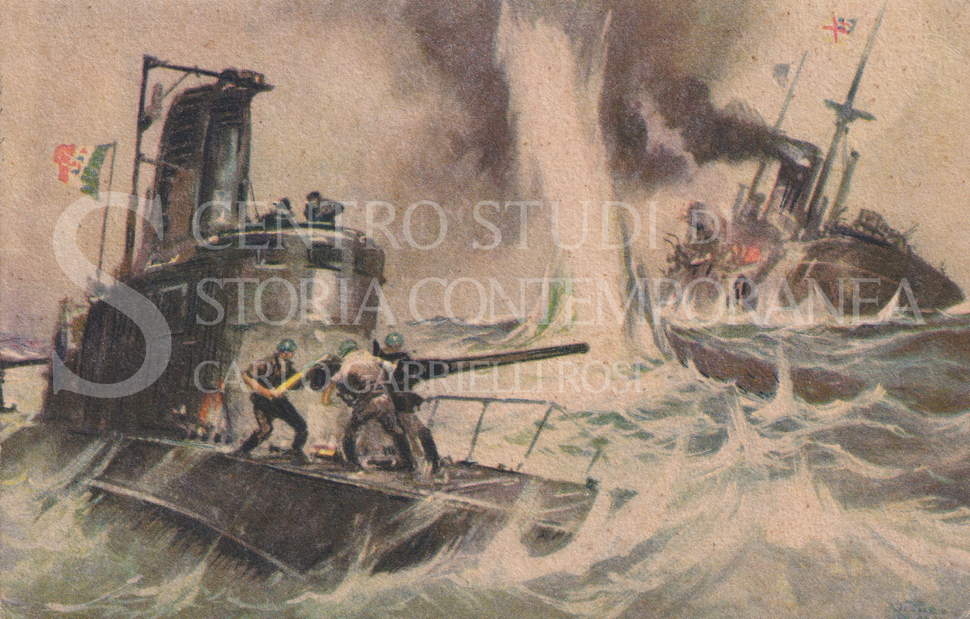 Guerra in mare (1940-1942) – Fondo Associazione Toscana Volontari della&nbsp;Libertà