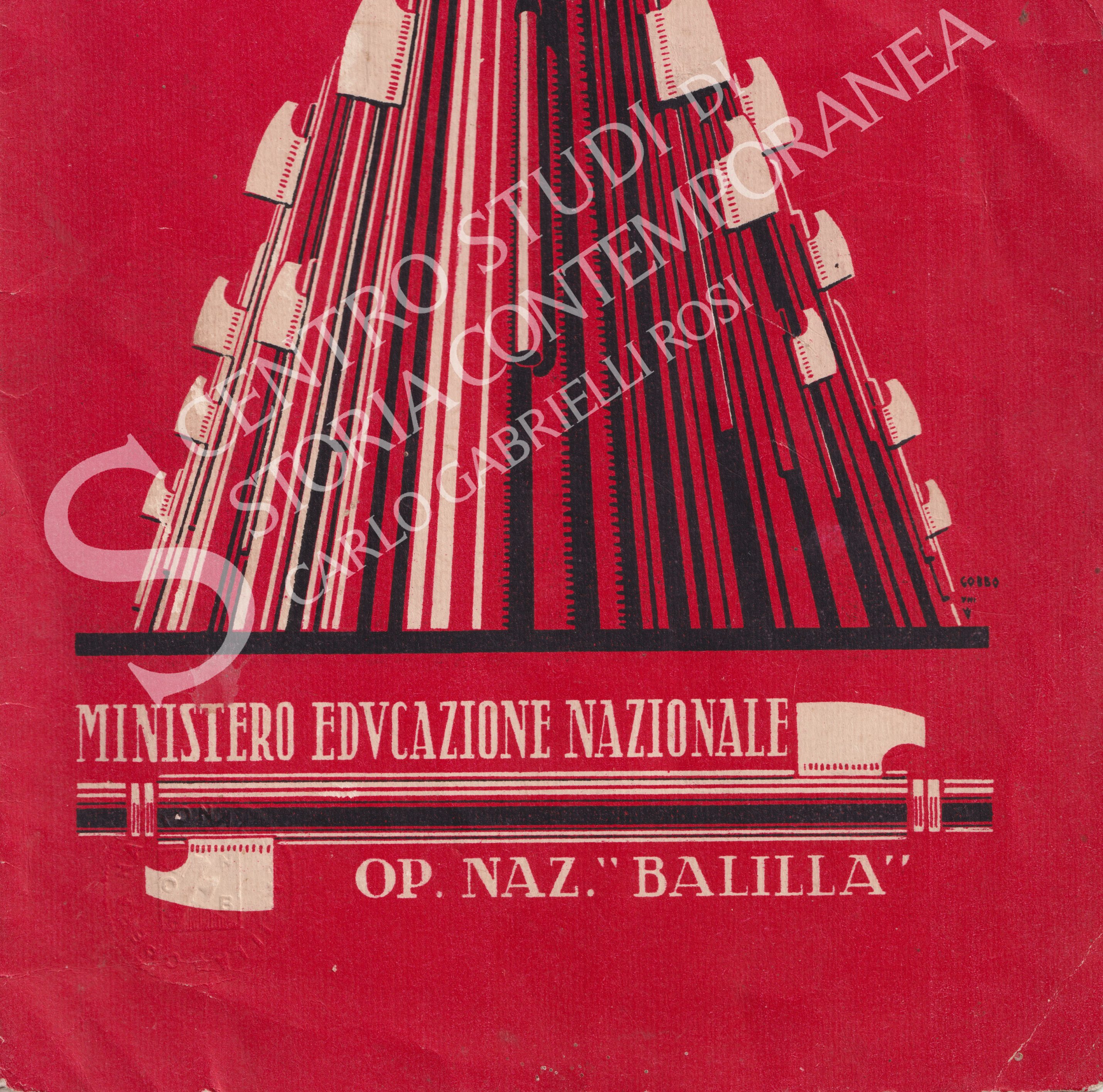 Documenti scolastici di epoca fascista – Fondo Francesco&nbsp;Marchetti
