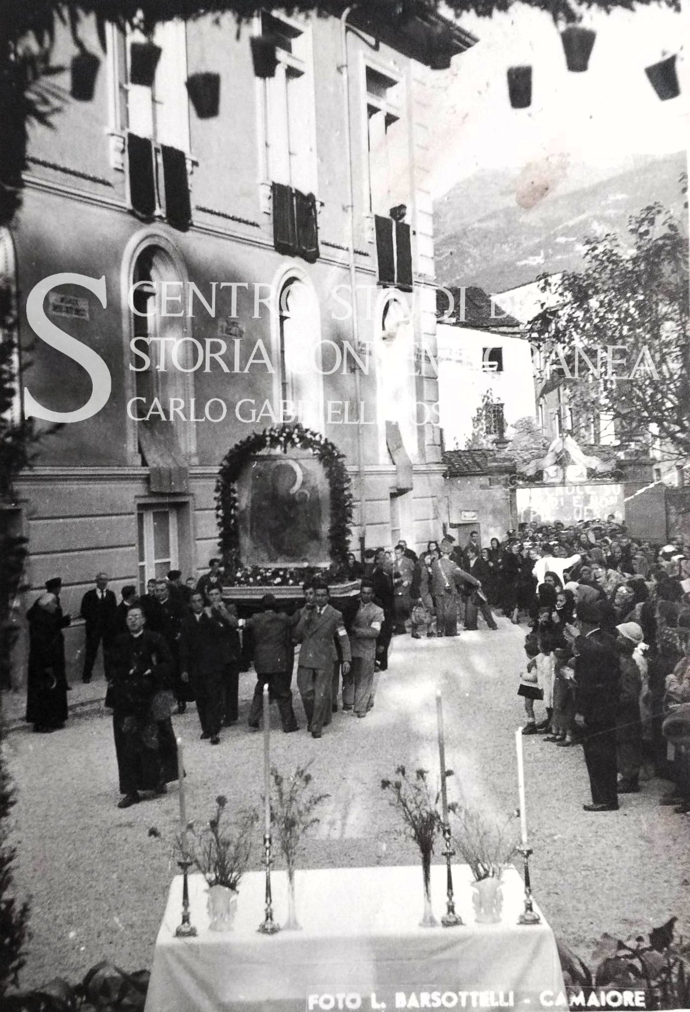La processione della Madonna Pellegrina