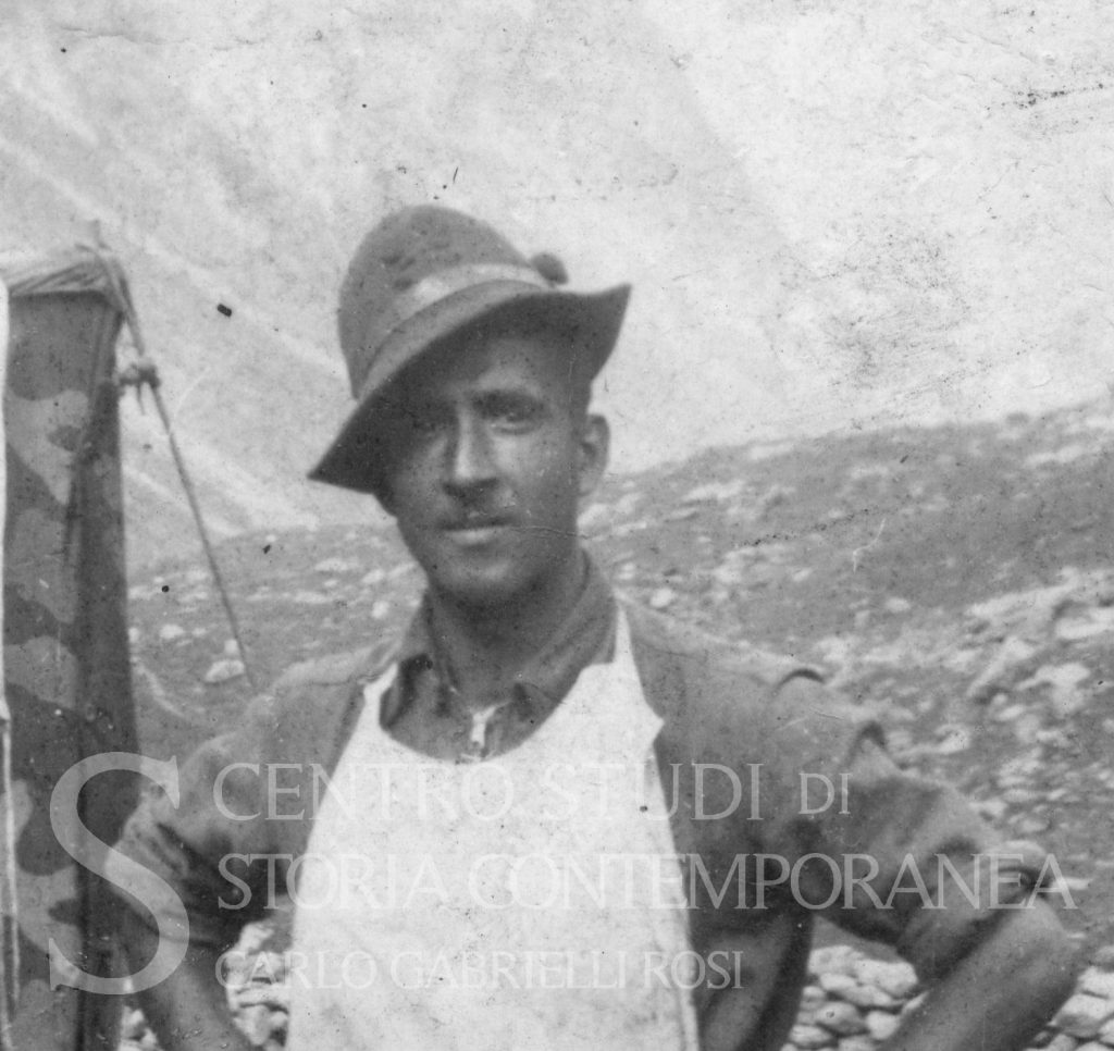 L’alpino Vasco Teani dell’ARMIR